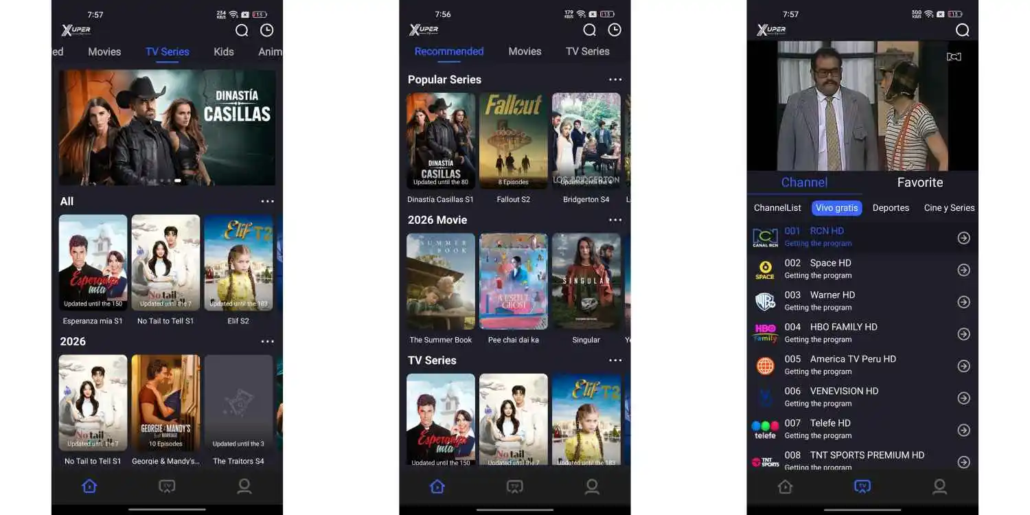 ¿Cómo descargar películas de Xuper TV para verlas sin conexión? Xuper TV 1